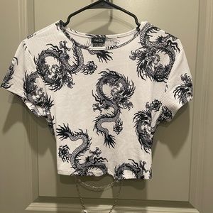 Dragon crop top